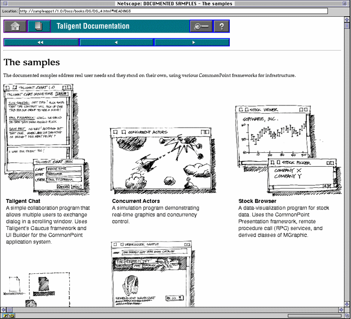 Taligent online docs